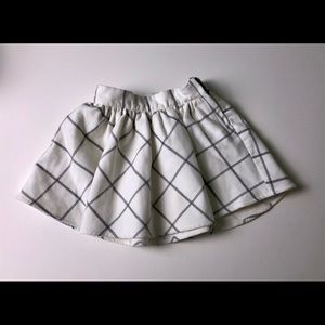 Janie and Jack Pleated Holiday Skirt